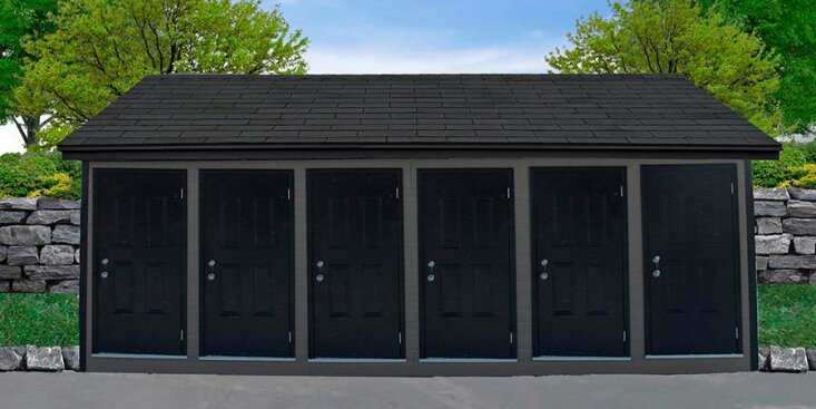 Multi-portes – Canexel gris granite